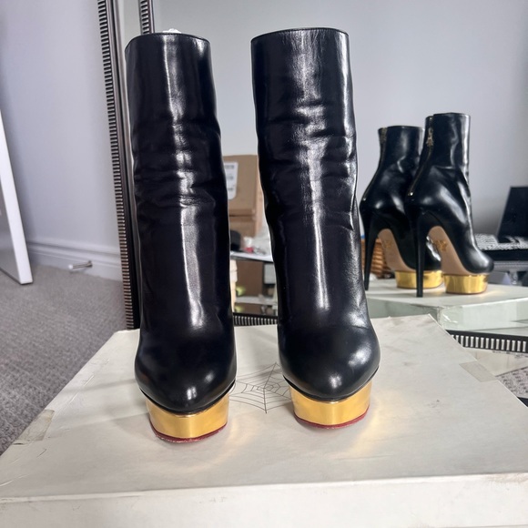 Charlotte Olympia Lucinda Boots size 40 - Picture 3 of 11
